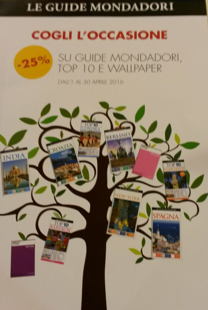 promozione guide di viaggio mondadori 2016
