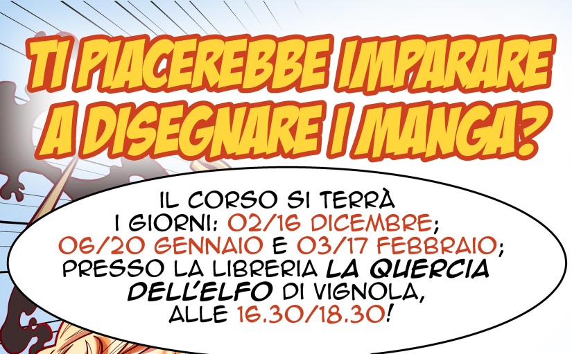 corso manga quercia dell'elfo header