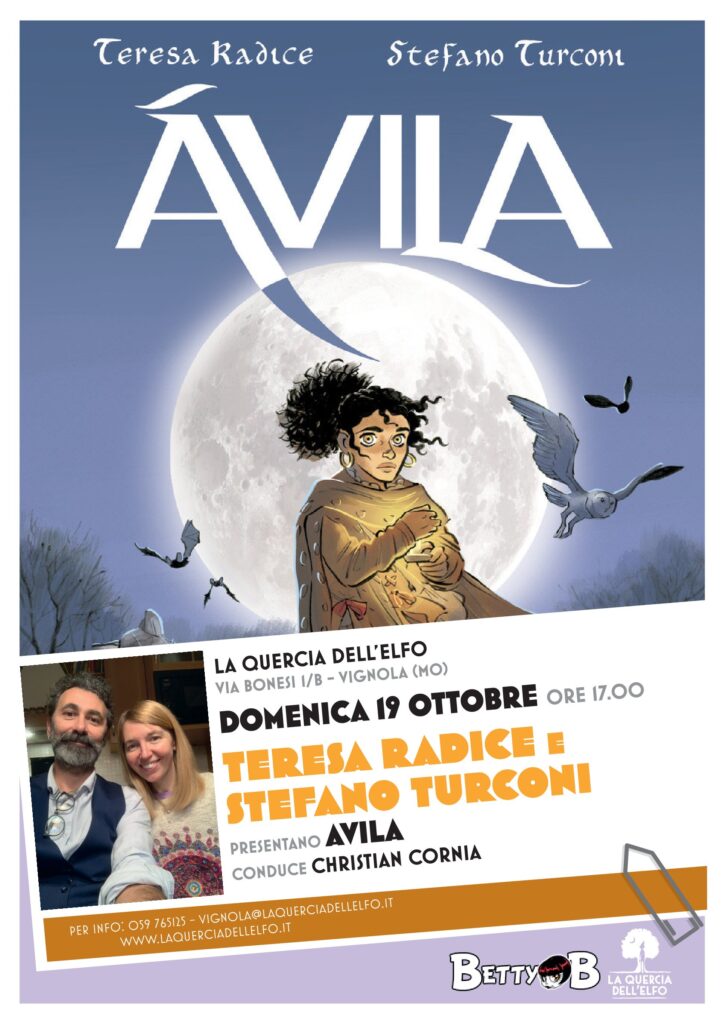 Teresa Radici e Stefano Turconi presentano Avila immagine decorativa
