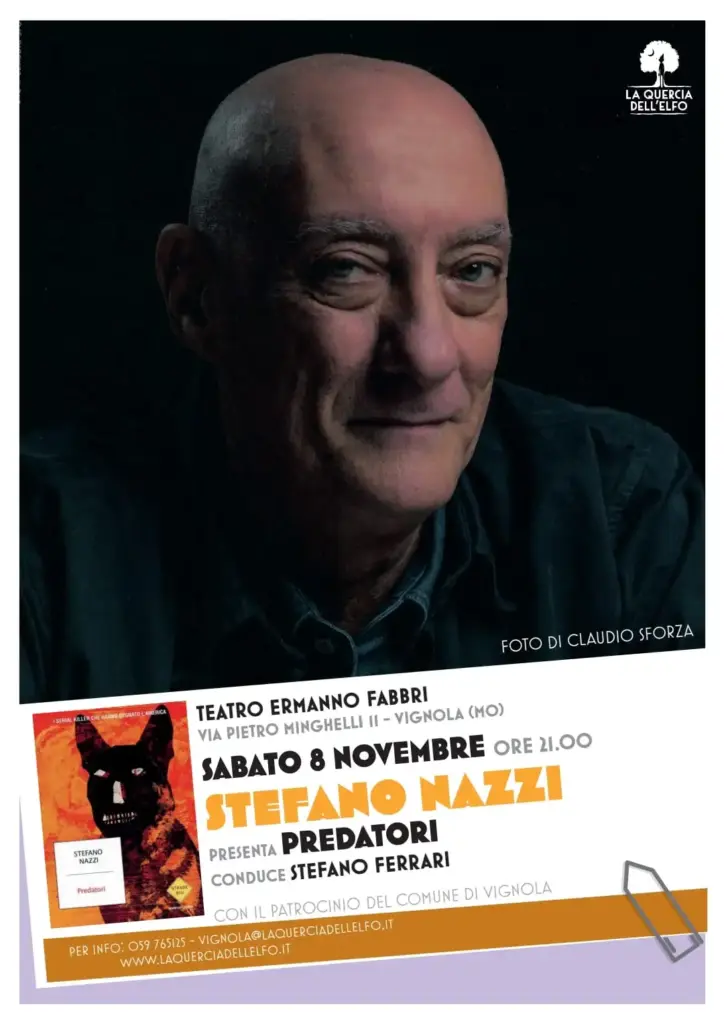 Stefano Nazzi presenta Predatori immagine decorativa