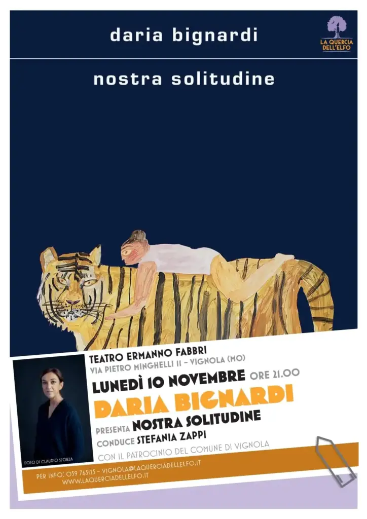 Daria Bignardi presenta Nostra Solitudine immagine decorativa