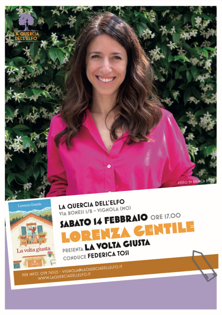 Lorenza Gentile presenta La volta giusta immagine decorativa