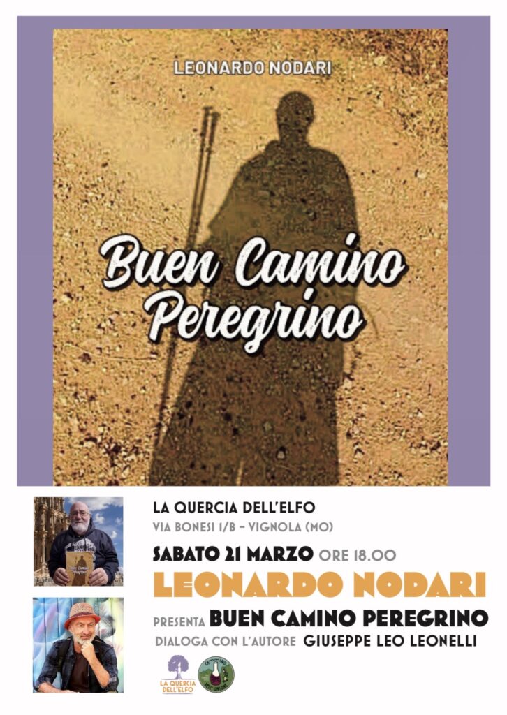 Leonardo Nodari presenta Buen camino peregrino immagine decorativa