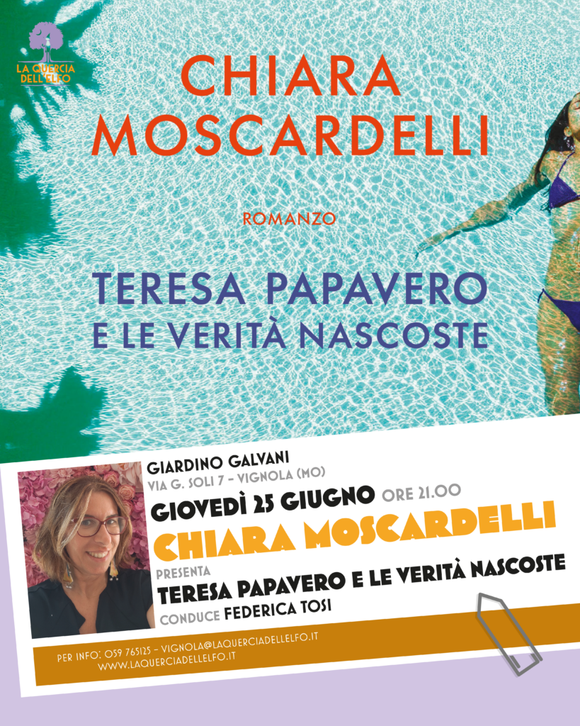 Chiara Moscardelli presenta Teresa Papavero e le verità nascoste immagine decorativa