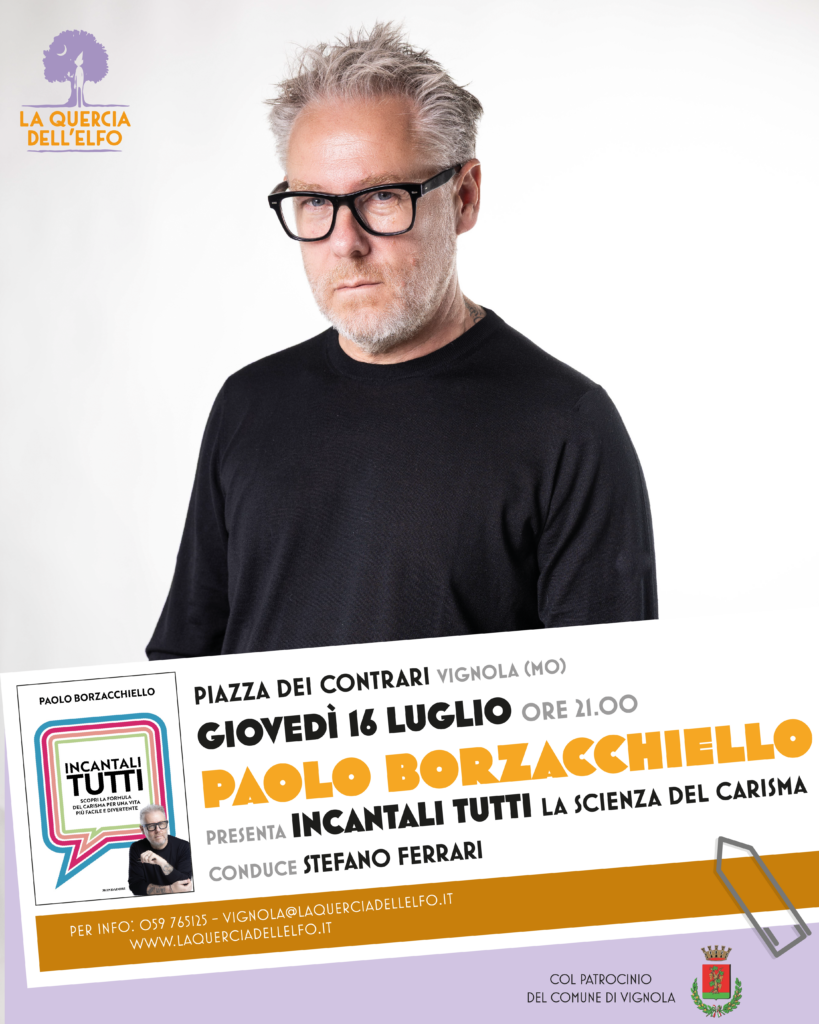 Paolo Borzacchiello presenta Incantali tutti immagine decorativa