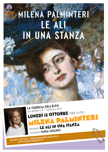 Milena Palminteri presenta Le ali in una stanza immagine decorativa
